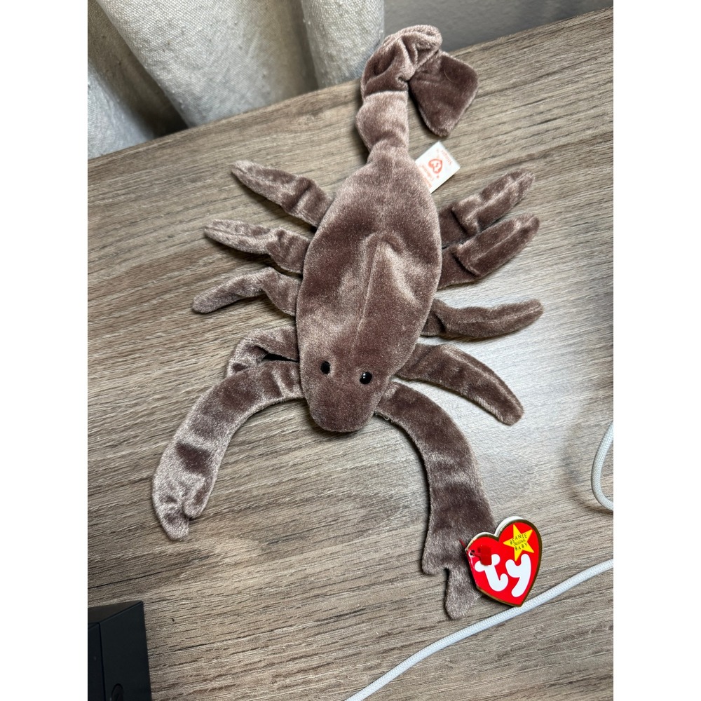 TY Beanie Baby Stinger Scorpion Plush w Tag DOB Sept 29 1997